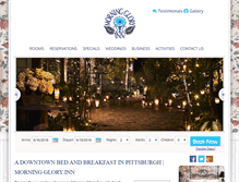 Tablet Screenshot of gloryinn.com
